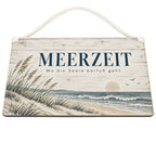 Ruhiges maritimes Holzbild für Meerliebhaber mit Dünen|p:2019069|h:365049b21f80e2157744bfe10e4b5366