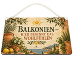 Gemütliches Deko-Schild für den Balkon mit Zitronen|p:2019071|h:891a06e0f2a9765b93288d0140566e3d