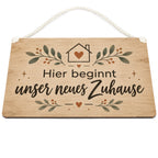 Herzliches Holzbild zum Einzug mit Haus und Herz|p:2019078|h:bd600efda39f7481db4354e4dc920228
