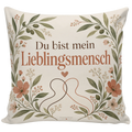 Liebevolles Kissen für den Lieblingsmenschen mit Herz