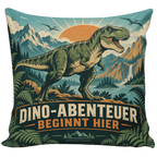 Abenteuerliches Dino-Kissen für Kinder mit T-Rex|p:2019109|h:4381f497b5b9bf8b72307fd86a9afd8b