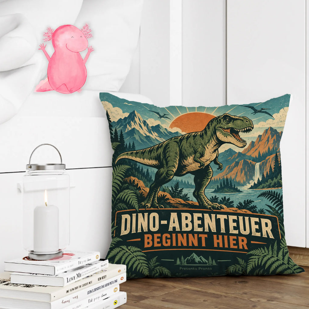 Abenteuerliches Dino-Kissen für Kinder mit T-Rex|p:2019109|h:1f19642d97954ab940893f4740451a76