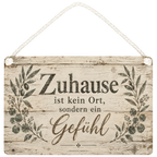 Gemütliches antikes Holzschild für Zuhause mit Olivenzweigen|p:2019110|h:9adacfb070c8727ff1ce6eb53189c2fd