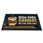 Lustige Fußmatte mit Eule für Eulenfans|p:2019114|h:d092ae195e48c2e098bc1b1e3ecf4b69
