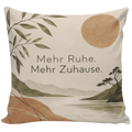 Elegantes Sofakissen für die Auszeit mit Sonne