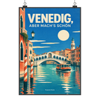 Lustiges Wandbild von Venedig für Italienfans mit Vaporetto|p:2019216|h:cf990b0803809c91745b8f1bd1fe26ec