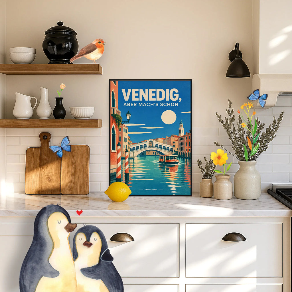 Lustiges Wandbild von Venedig für Italienfans mit Vaporetto|p:2019216|h:67c4da53a62f4d4f952b02fca305e0d6