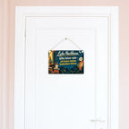 Lustiges Schild zum Nachbarn ärgern mit Kater am Fenster|p:2019276|h:792d68bc372caa69f7ee82806fa03c79