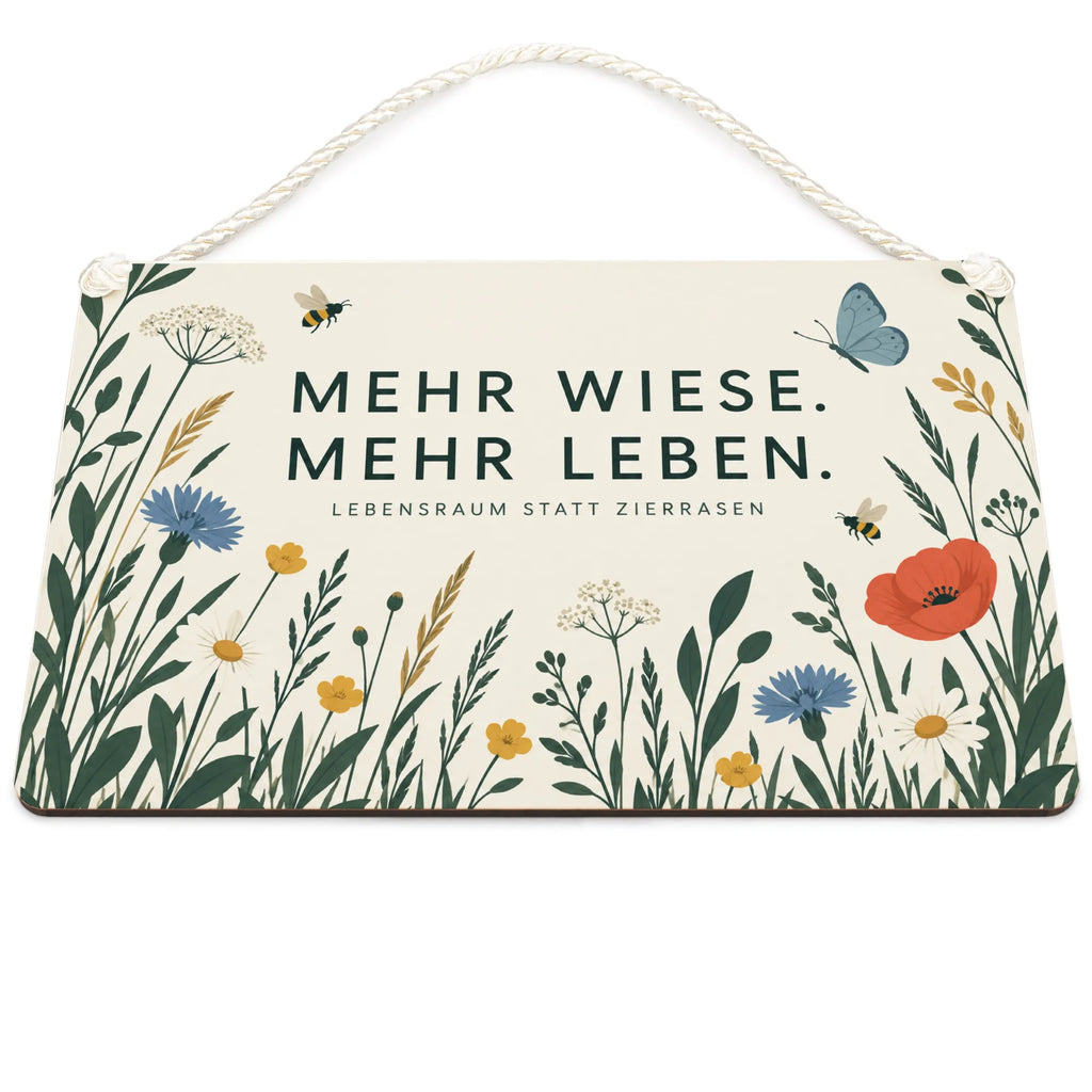 Naturnahes Schild für die Insektenwiese mit Wildblumen und Bienen|p:2019322|h:3eaaa01828c0e83d2ad8d33a1b62d0f6