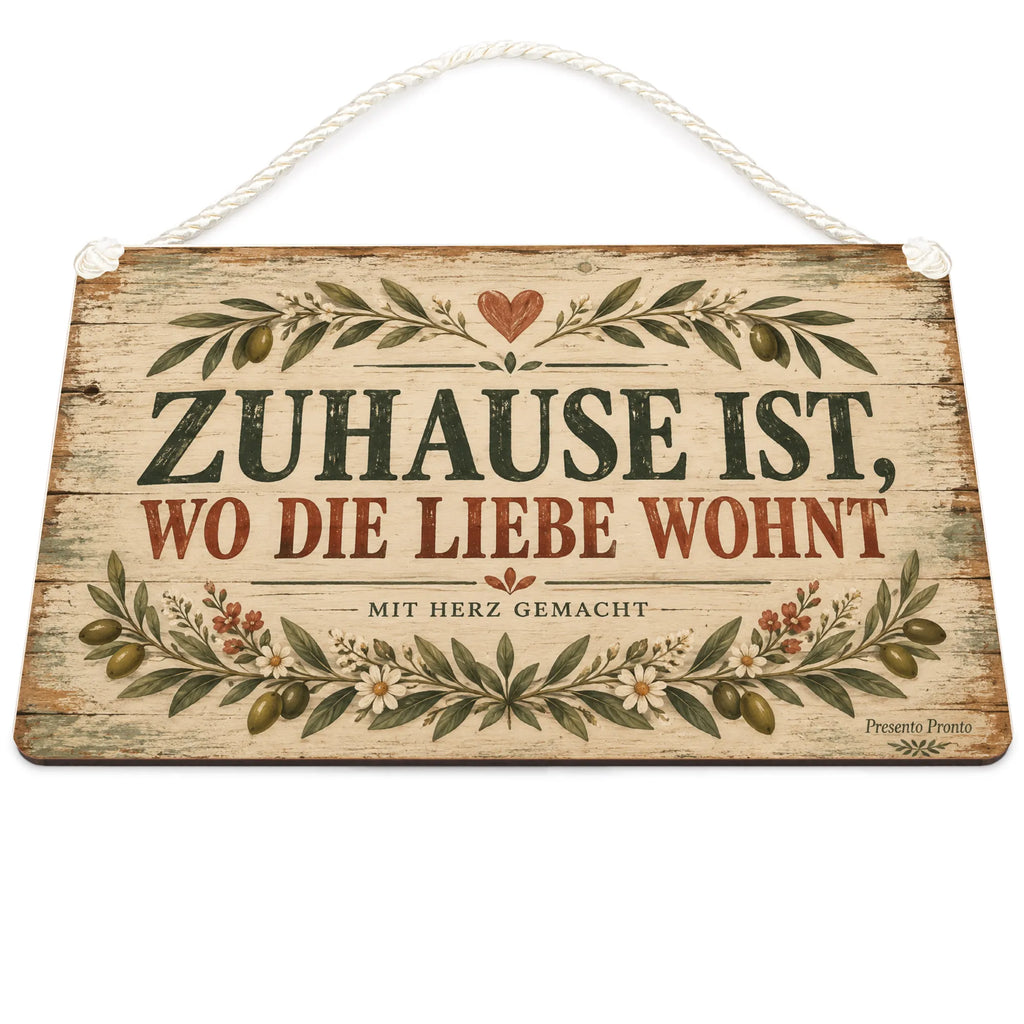 Nostalgisches Vintage Holzbild für Zuhause mit Herzensspruch|p:2019384|h:befab8d2427ab815e5a5c14d41e84de8
