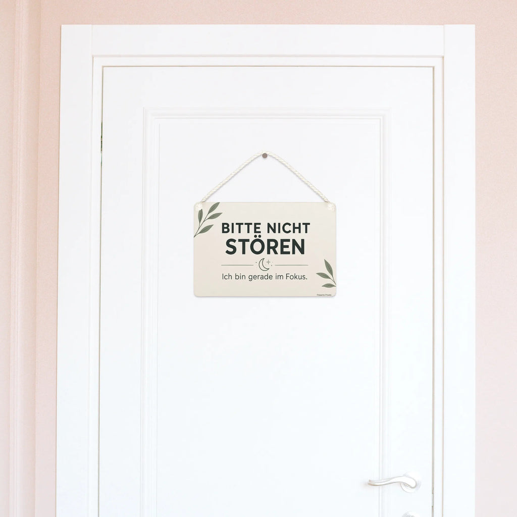 Ruhiges Schild Bitte nicht stören für Homeoffice mit Mond|p:2019435|h:f370746433a0f860ce2715bb3281a803