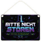 Lustiges Bitte-nicht-stören-Schild für Gamer mit Controller|p:2019438|h:e09e28964cd8909c873ffe763bedf869