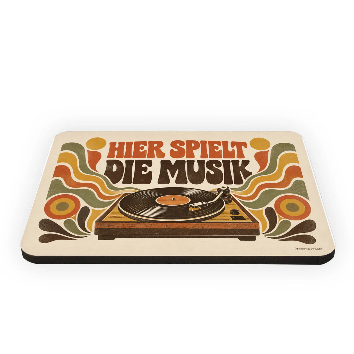 Cooler Kühlschrankmagnet für Musikfans mit Plattenspieler