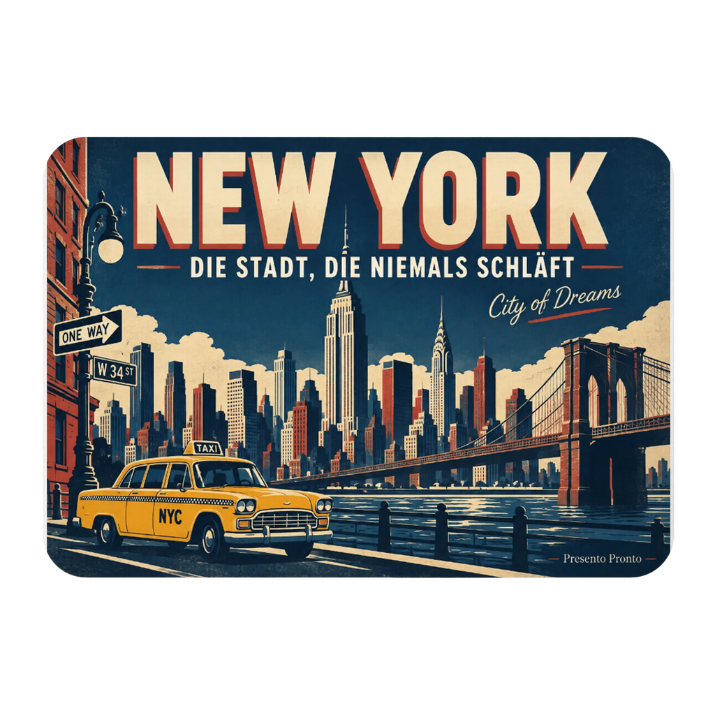 Cooler New York Magnet für Fans mit Skyline|p:2019535|h:3745254b8fb956821966d2b28f33cd98