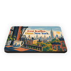 Lustiger New York Magnet für Kaffeefans mit Feuerleiter|p:2019561|h:38f885777cc20269c4fe75eb79c1b295
