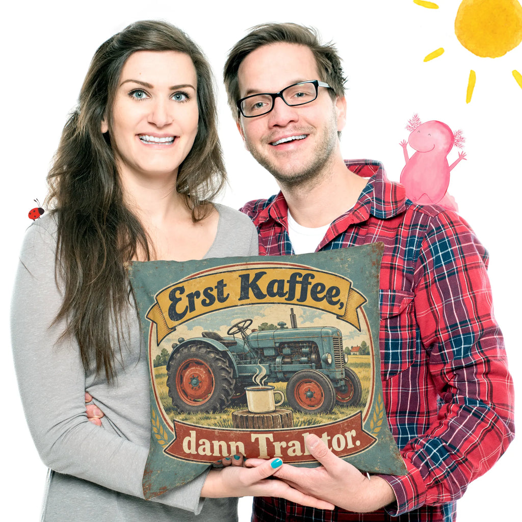 Lustiges Traktor-Kissen für Fans mit Kaffeespruch|p:2019633|h:c6e0d5ddd843cf92a376eb5b19701143