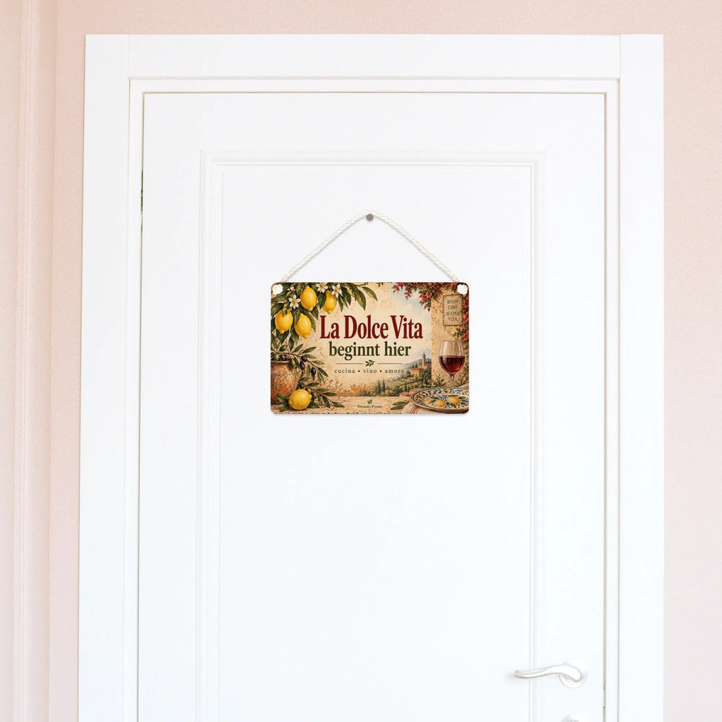 Mediterranes Italien Deko Schild für die Küche mit Zitrone|p:2019636|h:ab2da7083e8e2585427bf43e122f9f7d