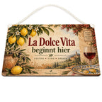 Mediterranes Italien Deko Schild für die Küche mit Zitrone|p:2019636|h:04bb199894c8ca110b5bcb7b47faf42e