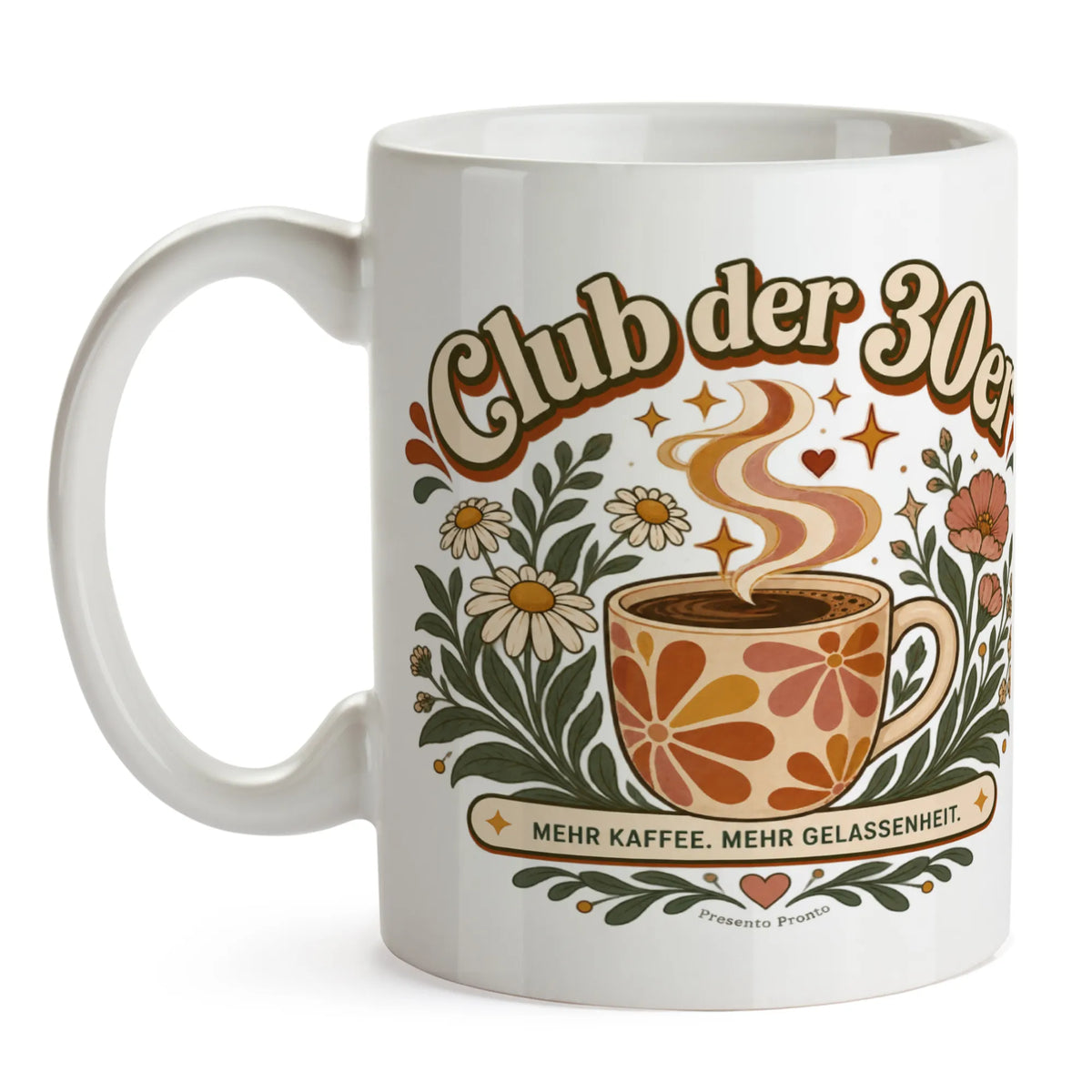 Lustige Tasse zum 30. Geburtstag für Frauen mit Kaffee Spruch