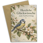 Herzliche Geburtstagskarte für Vogelliebhaber mit Blaumeise|p:2019655|h:1558cb0d49091588b2f6065a03a9340a