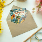 Lustige Geburtstagskarte zum 6. Geburtstag mit Dinosaurier|p:2019661|h:7dff6edee9aece75ba11b4860754072e