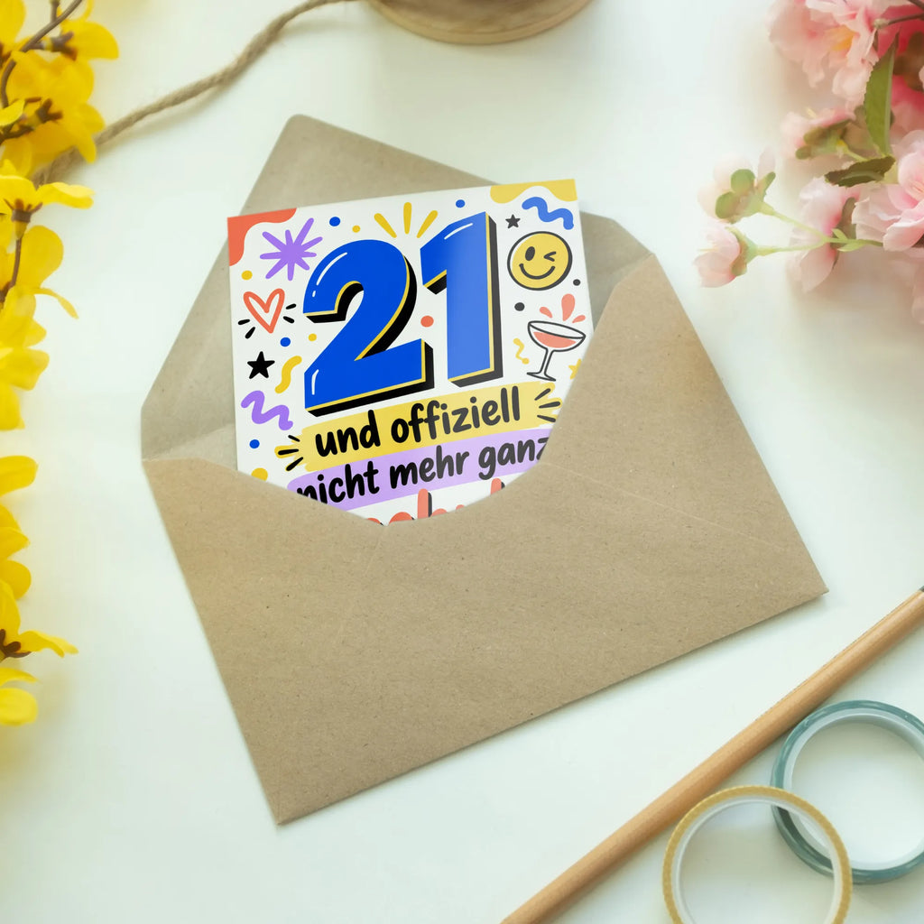 Lustige Geburtstagskarte zum 21. Geburtstag mit Zahl 21|p:2019664|h:3c460a7aa378b8c5209051bbceb09ce0