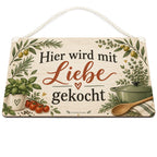 Liebevolles Holzbild für die Küche mit Kochtopf|p:2019671|h:86205941adf31408f6f2c98c5a942344