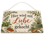 Liebevolles Holzbild für die Küche mit Kochtopf|p:2019672|h:60f4648dd991670464137c1bbc78aba7