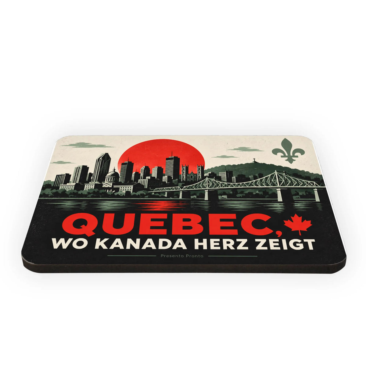 Herzlicher Magnet aus Quebec für Fans mit Skyline