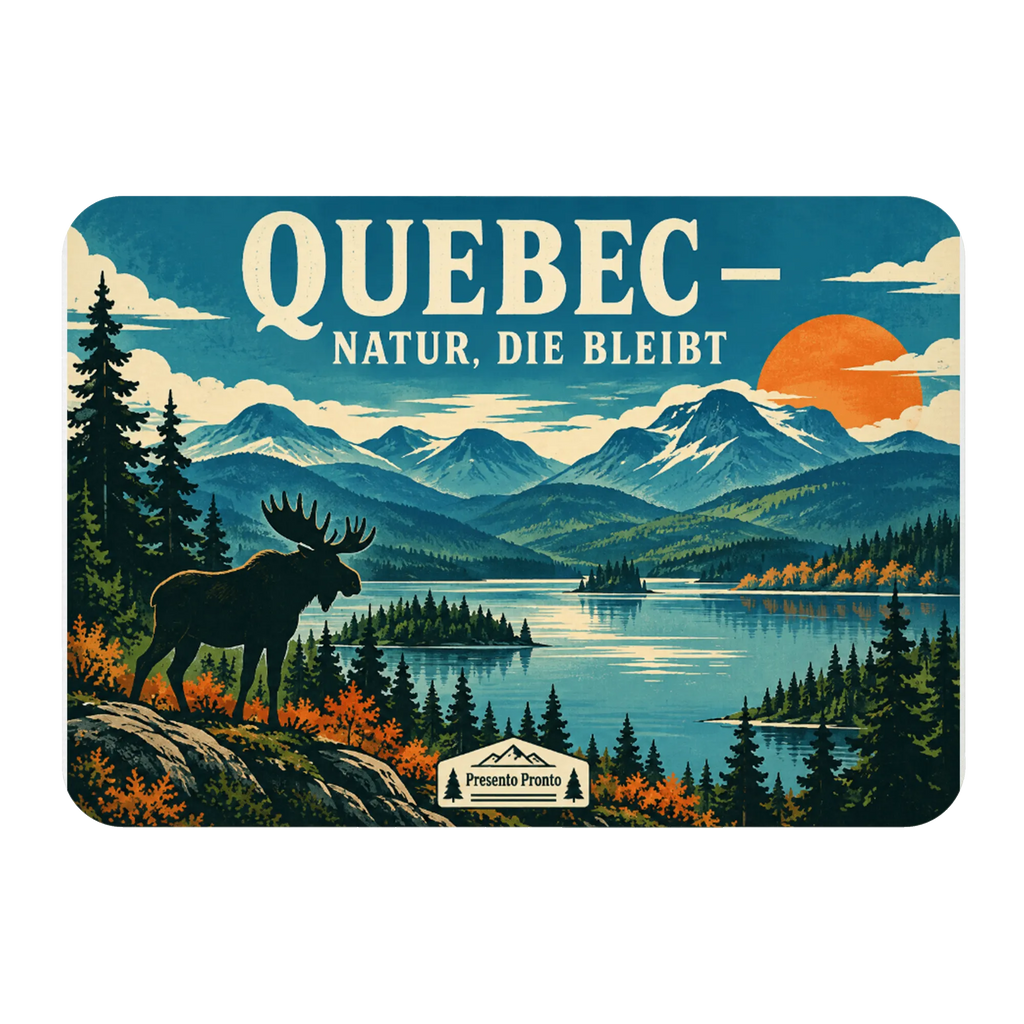 Naturverbundener Magnet aus Quebec mit Elch für Fans|p:2019680|h:993287732154e02f353f80a2fb97a156