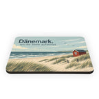 Ruhiger Magnet für Dänemark-Fans mit roter Strandhütte|p:2019683|h:ae6b8140c61e58b81ae9a69068a6bdc2