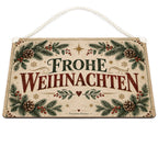 Elegantes Deko Schild Frohe Weihnachten mit Tannenzweigen|p:2019686|h:8eb7e8fbbbfc03df75001b669016a85e