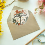 Coole Geburtstagskarte für Gitarristen mit Vintage Gitarre|p:2019690|h:59b88b42d5b5937ad5662531cd664c6d