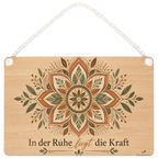 Beruhigendes Holzbild mit Mandala für die kleine Auszeit|p:2019704|h:ee6b346e21d84e1cba090650d4409737