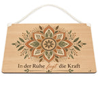 Beruhigendes Holzbild mit Mandala für die kleine Auszeit|p:2019705|h:5687be549ee5336e9b2a8ef22653f8d3