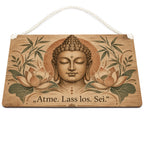 Beruhigendes Holzbild mit Buddha zur Meditation|p:2019722|h:6063cb30aded1f07deec165ca13ded18