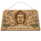 Beruhigendes Holzbild mit Buddha zur Meditation|p:2019724|h:b32a0787036984824b927ba954aa6515