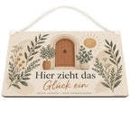 Herzliche Holzbilder zum Einzug mit Türbogen und Sonne|p:2019726|h:de9231f8cf767cd1ccdeaf251e31bc48
