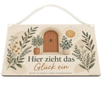 Herzliche Holzbilder zum Einzug mit Türbogen und Sonne|p:2019727|h:447e19175d5869fa849e3a57837e09e9