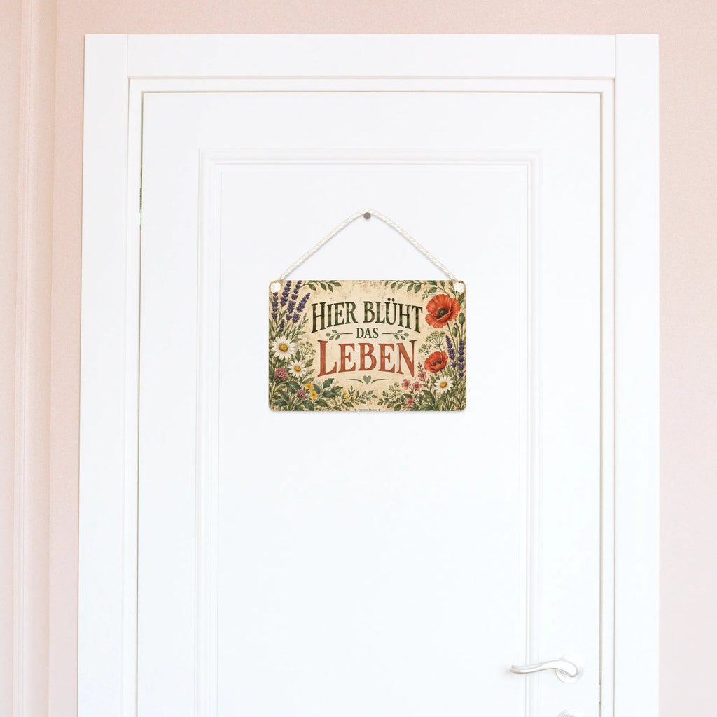 Nostalgisches Schild für Gartenliebhaber mit Wildblumen|p:2019741|h:981387d016a51de1b1da903bcc2e6141
