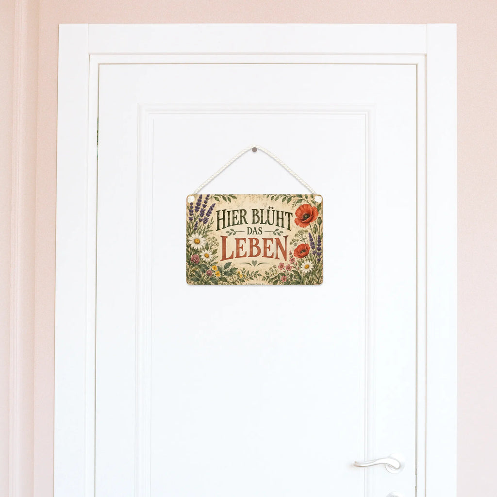 Nostalgisches Schild für Gartenliebhaber mit Wildblumen|p:2019742|h:8917ae969a42d09f3fb85d5361321faf
