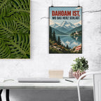Heimatliches Österreich Plakat mit Alpensee für Österreichfans|p:2019749|h:fc452ff006852d9c4f781bf98dd3649c