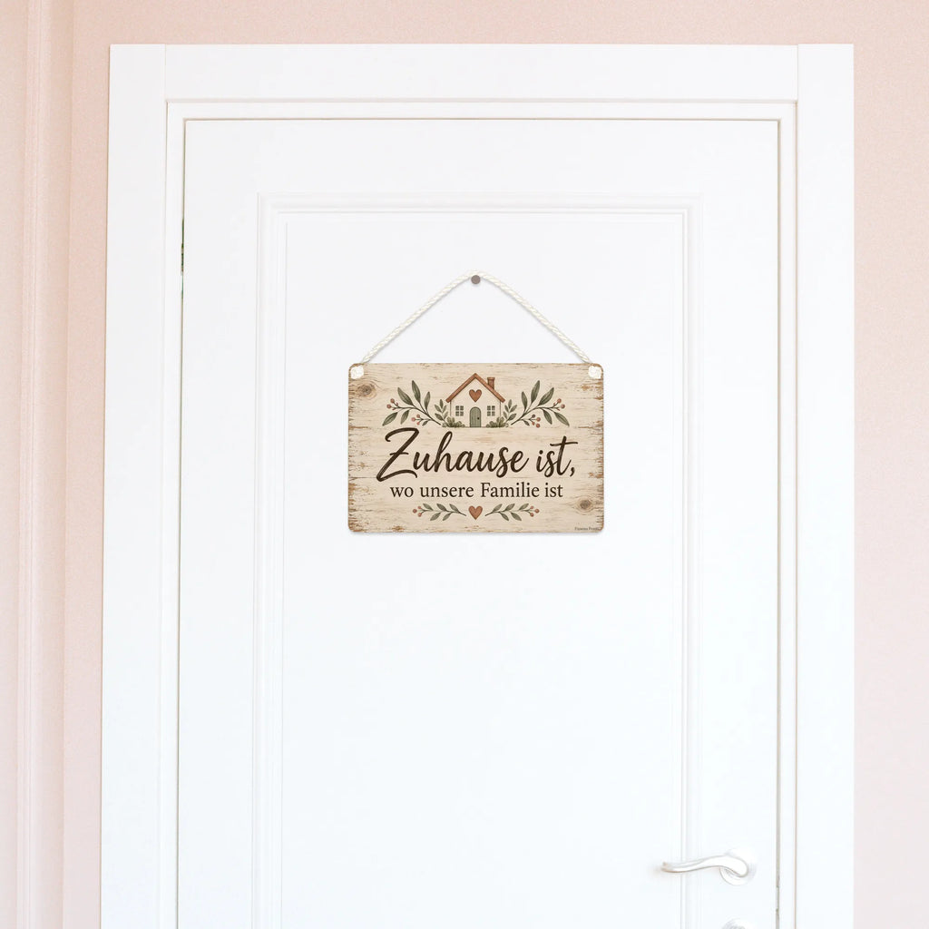 Herzliches Holzschild für die Familie mit Haus und Herz|p:2019756|h:879295c622461ff964e52d969004a288