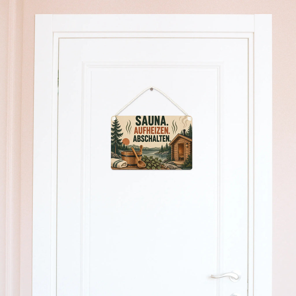 Gemütliches Schild für die Sauna mit Saunakabine|p:2019800|h:8e593baaaaa8ef94de26c63749263396