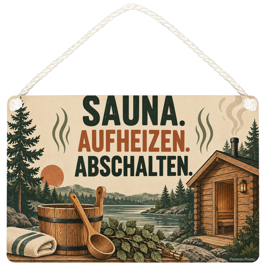 Gemütliches Schild für die Sauna mit Saunakabine|p:2019801|h:e5552afbf6af756c70b22c54367c6fb9