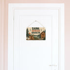 Gemütliches Schild für die Sauna mit Saunakabine|p:2019801|h:c359cbf1aaaa89721ddee0aa9ecc6df1