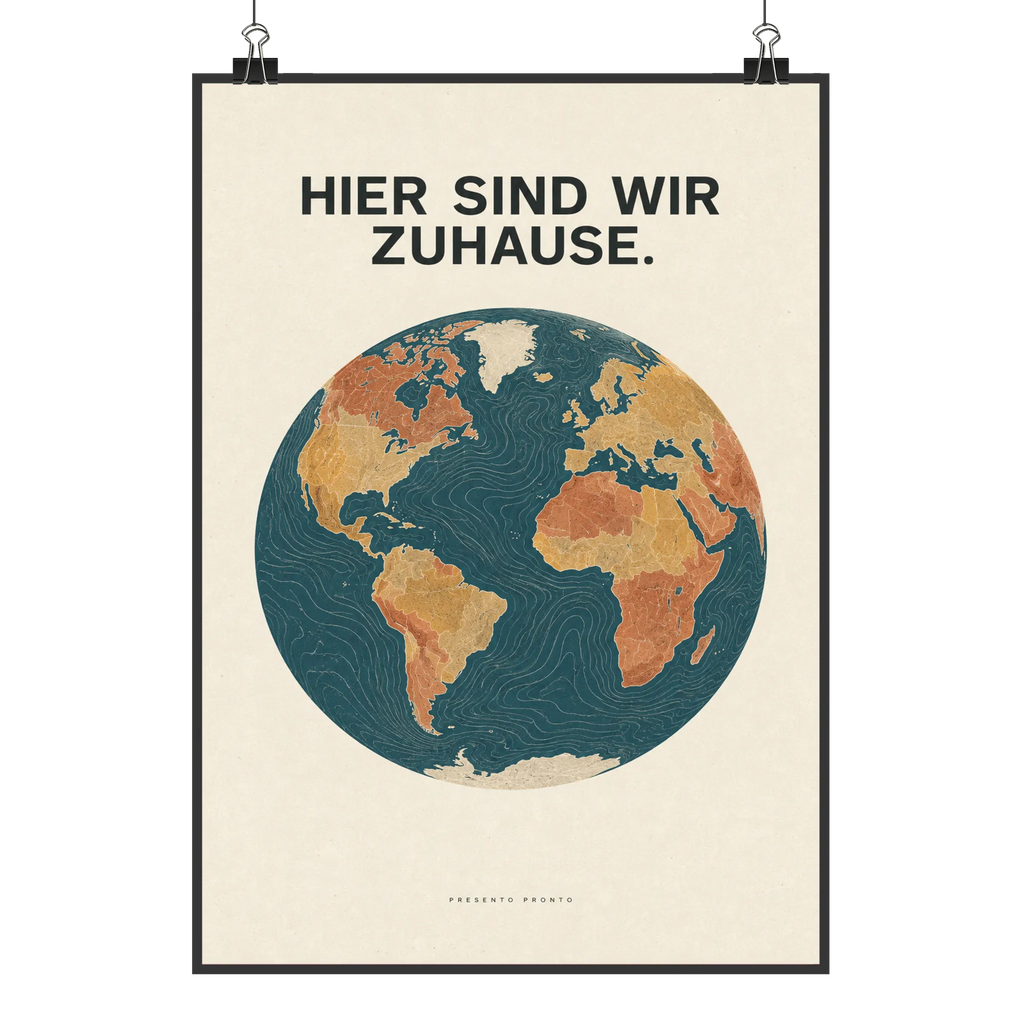 Warmes Plakat Erde fürs Zuhause mit Topografie in Erdtönen|p:2019819|h:8f9bc4da332e44ba5ccd997e68e41862