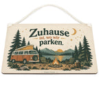 Gemütliches Schild für Campingfans mit Wohnmobil unter Sternen|p:2019827|h:8c75827e922ade848bec0f43f3bf2f07