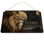 Starkes Holzbild mit Löwe zur Motivation|p:2019882|h:a67f58dffe977057c01210cec7892068