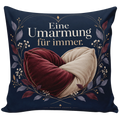 Romantisches Kissen zur Umarmung in Herzform für Paare